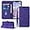 Purple, variant on 12 Mini Phone Case,for iPhone 12 Mini Wallet Case,[Kickstand][Wrist Strap][Card Holder Slots] TPU Interior Protective for iPhone 12 Mini Case,PU Leather Folio Flip Cover for iPhone 12 Mini (Purple)