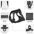 thumbnail image 3 of Vsdgher Red Poker Pattern Dog Harness,No Pull Pet Harness with Soft Padded Handle,Adjustable Reflective Vest with 2 Buckles,4 Slide Buckles,S-XL Medium, 3 of 5