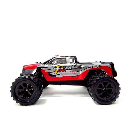 iBot 1-12 Scale 2.4 Ghz Terminator Remote Control Racing Truck Toys, Red