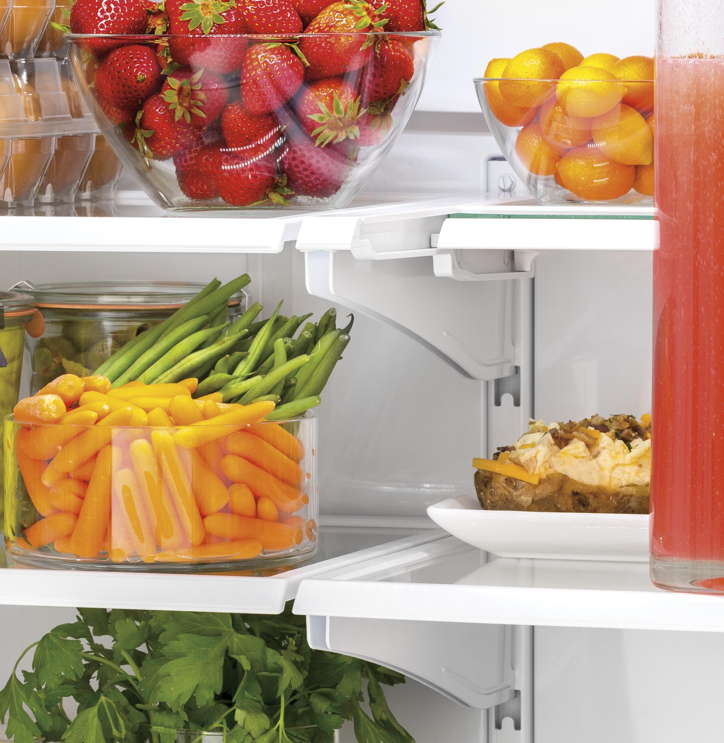 GE GWE19JYLFS 18.6 Cu. Ft. Stainless French Door Counter-Depth Refrigerator