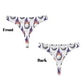 thumbnail image 3 of Balery Golf balls Tangas de Algodón para Mujer con Estampado – Ropa Interior Sexy, Transpirable, G-string-X-Small, 3 of 6