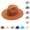 Gold, variant on Xijirk Woven Straw Fedora Sun Hat with Wide Brim UPF 50+ Lightweight Breathable Travel Hat for Beach Gardening Outdoor Daily Wear,Sky Blue,One Size