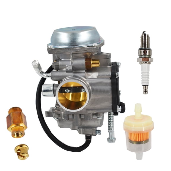 Carburetor ATV Carb Assembly for 1998 1999 2000 Arctic Cat 300 2x4, 1998 1999 2000 Arctic Cat 300 4x4, 2000 2001 Suzuki Quadmaster 500 LTA500F 4x4