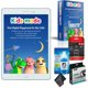 thumbnail image 1 of Samsung 16GB Galaxy Tab A 9.7" Wi-Fi Tablet For Kids (White) + 8GB Extra Memory!! Samsung  SM-T550NZWAXAR, 1 of 6
