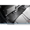 thumbnail image 2 of SMARTLINER Custom Fit Floor Mats 2nd Row Liner Black Compatible With 2014-2019 Toyota Highlander, 2 of 2