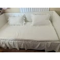 thumbnail image 6 of Lush Decor Ruffle Skirt Daybed Cover White 5Pc Set 39x75, 6 of 6