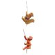 thumbnail image 1 of 2x Climbing Animal Figurines Ornament Pot Hanger for Tree Decoration Sunnimix none, 1 of 8