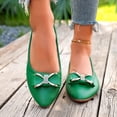 thumbnail image 6 of Samdudou Flat Shoes for Women Closed Toe Pointed Slip On Ballet Flats Elegant Sparkly Rhinestone Bowknot Embellishment Casual Office Work Evening Dressy Footwear, 6 of 9