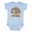 AE-Light Blue, variant on Australian Shepherd Toy Aussie Boys or Girls Baby Bodysuit