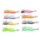 thumbnail image 4 of Uds cebo de camarón de madera falsa pesca Wobbler calamar Jig señuelos artificiales con gancho luminoso, 4 of 8