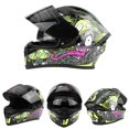 thumbnail image 2 of Double Lens Helmet,Universal Adult Full Face Motorcycle Helmet Full Face Helmet Optimized for Excellence, 2 of 14