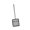 Square shovel black, variant on Cats Litter Scoops Smooth Metal Sifter Hollow Shovel Metal Handle Poop Sifting Kittens Poop Scooper