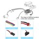 thumbnail image 4 of Esc Sin Escobillas Motor sin escobillas 80A 120A ESC con 6,1 V/3A BEC para 1/8 1/10 1/12 1/14 1/18 RC SUV Likrtyny libre de BPA, 4 of 9