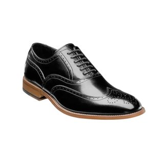 25527 Stacy Adams Leather Shoes Rodano Ostrich Lizard Print  display picture 1