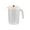 White, variant on Taotanxi Clear 1 Gallon Pitcher With Lid - Large Plastic Ice Tea Jug for Fridge, Water and Juice Container, Sun Tea Pitcher With Spout (White)