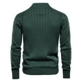 thumbnail image 3 of Lindreshi Cardigan Sweaters for Women Men's Fashion Zipper Sweater Cardigan Stand up Collar Knitted Long Sleeved, 3 of 4