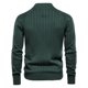 thumbnail image 3 of Cárdigan de Suéter Con Cremallera A La Moda Para Hombre, Cuello Alto, Tejido de Manga Larga Odeerbi ODB-6, 3 of 4