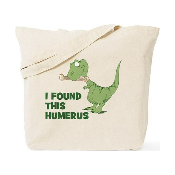CafePress - Cartoon Dinosaur Tote Bag - Unisex Canvas Tote Bag, Beige, 1-Piece