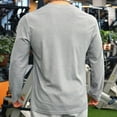 thumbnail image 4 of Men's Basketball Solid - Stripe Stretch Sports T - Shirt for Autumn Running and Training, 4 of 4