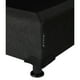 thumbnail image 5 of Base de Cama Matrimonial DICASA Cabecera Nizza Negro, 5 of 7