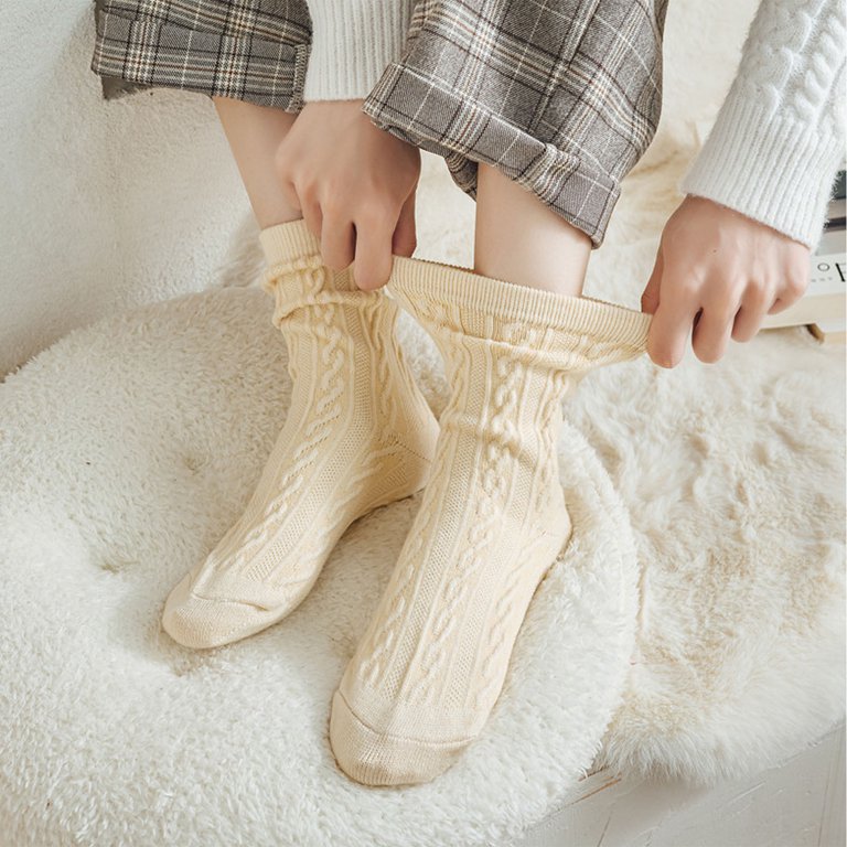 women's wool dress socks Dovetail Merino Heavy Duty Crew Work Sock in Dove Grey Ultimate Heavyweight Over Women's Knee-High Cotton Dress Plain