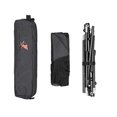 thumbnail image 2 of Outdoor Folding Chair Ergonomic Design Portable Camping Chair for Backpacking Hiking Beach Travel Picnic Black, 2 of 5