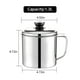 thumbnail image 4 of Billuyoard Olla de filtro de aceite para el hogar, colador de grasa para alimentos a prueba de polvo, contenedor separador, utensilios de cocina, Cocina y Comedor, 4 of 6