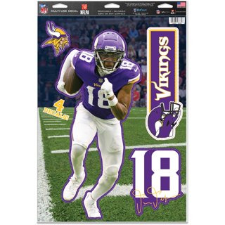 Minnesota Vikings NFL Team Stripe Clear Crossbody Bag (PREORDER - SHIP