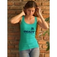 thumbnail image 2 of Ready For Breaking Limits Racerback Tank Women -Image by Shutterstock, Female Medium, 2 of 4