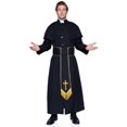 thumbnail image 1 of Disfraz Leg Avenue Túnica de Sacerdote con Capa Negra XL, 1 of 5