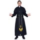 thumbnail image 1 of Disfraz Leg Avenue Sacerdote 2 Pzas Túnica Cinturón Negro M/L, 1 of 5