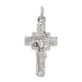 thumbnail image 2 of Auriga Fine Jewelry 925 Sterling Silver Crucifix Cross Pendant for Women(L-31mm, W-14mm), 2 of 6