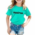 thumbnail image 1 of TZEWGL Tops For Child City Theme Printed Comfortable Crew Neck Short Sleeve Top For Newborns size 5-6T, 1 of 4