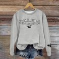 thumbnail image 4 of HUITKMM Chandails à Capuchon pour Femmes Automne Hiver Mode Imprimé Manches Longues Col Rond Chandail Décontracté Chandail Blouse Doux Confortable Tenue Quotidienne L, 4 of 5