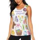 thumbnail image 1 of Fotbe Happy Easter1 Blusas Sin Mangas para Mujer – Estilo Casual, Corte Suelto, Slim-Fit, Cuello Redondo Deportivo, Tops de Verano para Gimnasio y Yoga-XX-Large, 1 of 7