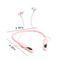 thumbnail image 2 of Birdeem Haut-Parleurs Bluetooth Sans Fil, 5.3 Tour de Cou Sans Fil Sport Casque Numérique Bluetooth, Résistant à l'Eau Réduction de Bruit Longue Durée Peut Parler à Brancher la Carte, pour Sport/bureau, 2 of 7