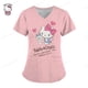 thumbnail image 3 of Uniformes médicos de Hello Kitty para mujer, camisetas de enfermera con estampado de dibujos animados de Hello Kitty, uniforme de novio para mascotas, ropa de cuidado de manga corta, 3 of 5