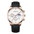 thumbnail image 4 of Sleek Minimalist Fashion With Strap Dial Men's Quartz Watch Gift Watch, 4 of 5
