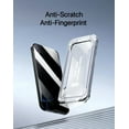 thumbnail image 2 of SmoothShield – Tempered Glass Screen Protector with Anti-Scratch Anti-Fingerprint Privacy & Auto Dust-Free Install (HD Clear Edition,12 ProMax), 2 of 5