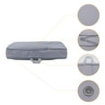 thumbnail image 3 of Unique Bargains 1 Pack Clothes Storage Bags Moving Bags Gray 15.5*12*4.5in, 3 of 8