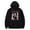 black, variant on Jhene Aiko Efuru Chilombo Merch Hoodies Popular Graphics Print Unisex Trendy Casual Streetwear