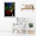 thumbnail image 3 of Cuadros Decorativos 5D DIY diamante pintura Animal abstracto completo redondo taladro mosaico Kit pared imagen Likrtyny embutido en tela, 3 of 9