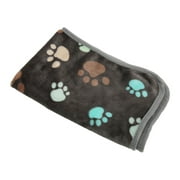 3pcs Pet Blanket Soft and Warm Thin Coral Plush Dog Throw Blanket for Small Dogs and Cats L