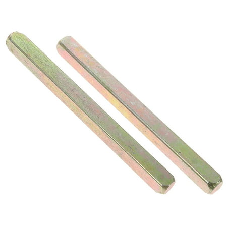 Metal Door Spindles 2pcs Antique Style Door Handle Spindle Bar Replacement for Door Knob Lock 65mm Hinge