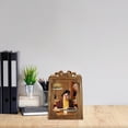 thumbnail image 3 of HINTRMENT Living Room Photo Frames Picture Frame Golden Resin Photo Display Homeowners 1Set, 3 of 6