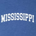 thumbnail image 5 of Wild Bobby State of Mississippi College Style Men Premium Tri Blend Tee, 5 of 5