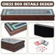 thumbnail image 5 of Juego de mesa Cribbage Agirlgle de madera con cierre magnético, 5 of 7
