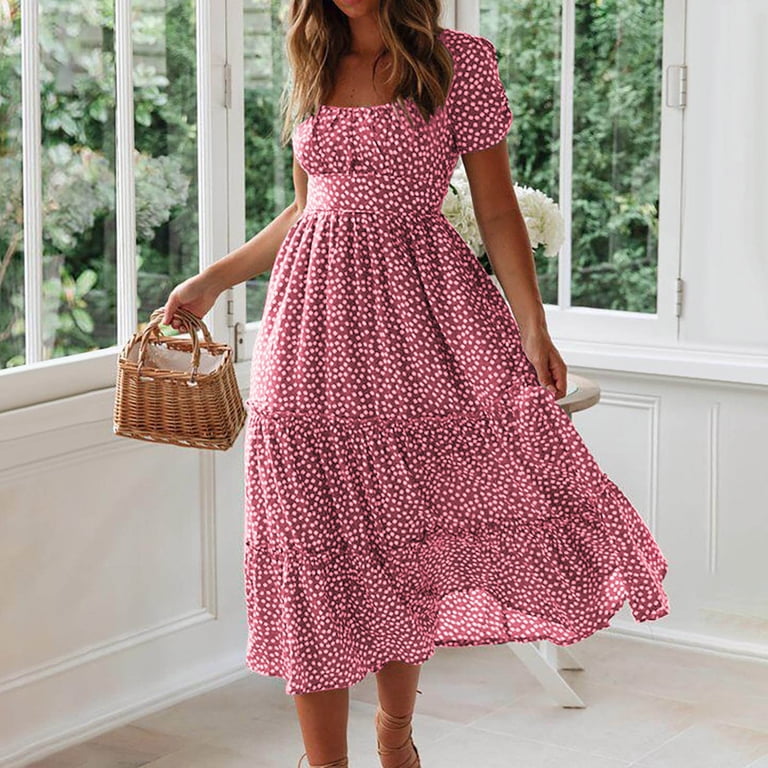 knee length dresses for ladies A-Line Evening Dress | Women Fashion High Low Midi Dresses