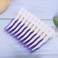thumbnail image 2 of Fugacal Clip de pico de pato para peluquería, herramienta de salón, 10 Uds. Para peluquería, para rizar el cabello, peluquería, encuadernación de cabello Fugacal No se aplica, 2 of 6