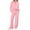 02-Pink, variant on Women 2 Piece Outfits 2025 Fall Fashion Airport Wide Leg Pants Lounge Set Leisure Travel Vacation Clothes Sweatsuits 04-Turquoise XL